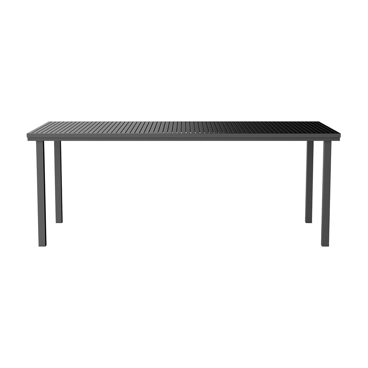 19 Outdoors Esstisch 200,5x90cm Schwarz