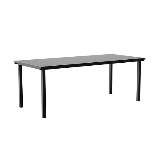 19 Outdoors Esstisch 200,5x90cm Schwarz