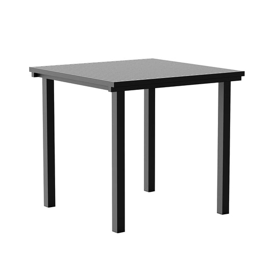 19 Outdoors Esstisch 80,5x80,5cm Schwarz