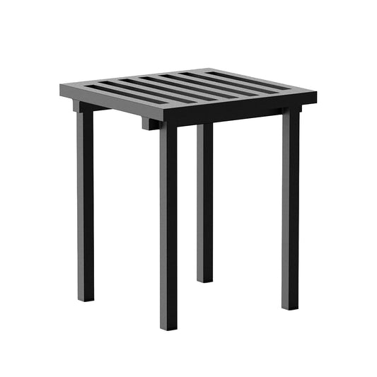 19 Outdoors Hocker H 45cm Schwarz