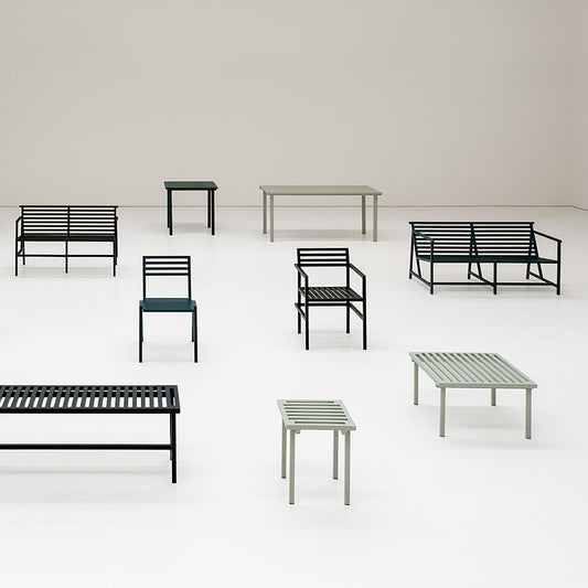 19 Outdoors Ottoman Schwarz