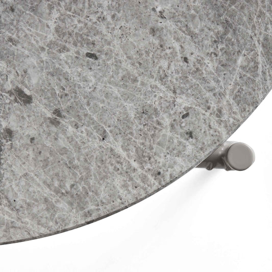 Rebar Beistelltisch Marmor Ø45cm Natur