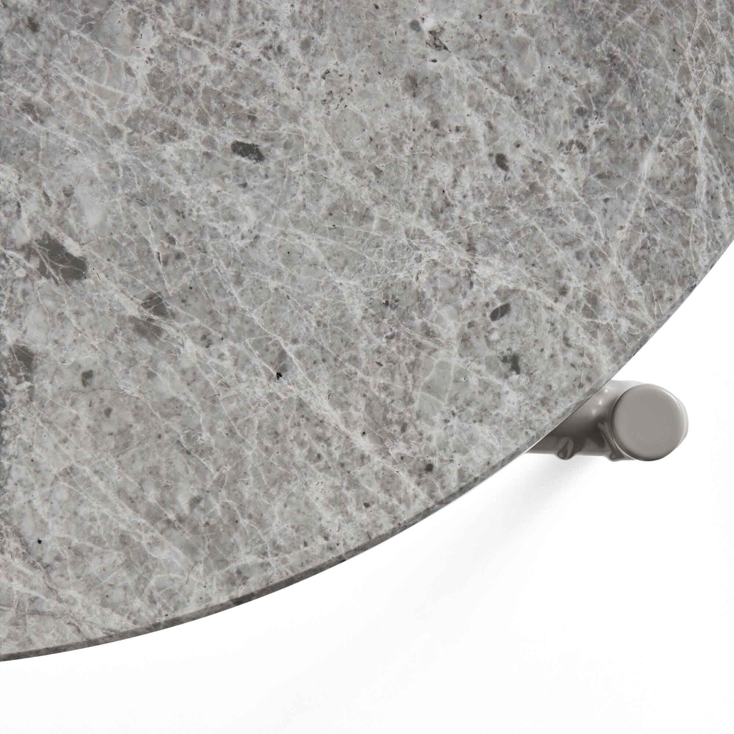 Rebar Beistelltisch Marmor Ø45cm Natur