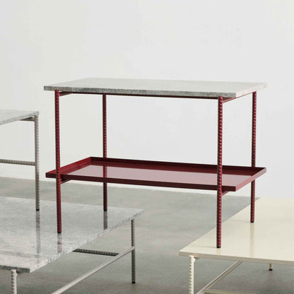 Rebar Beistelltisch 75x44cm Schwarz