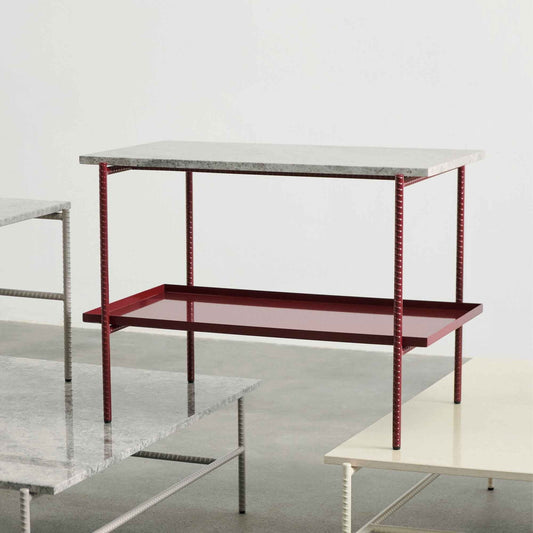 Rebar Beistelltisch 75x44cm Schwarz