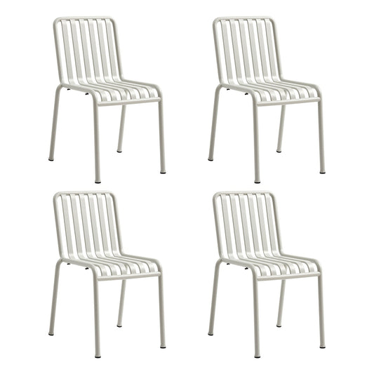 Palissade Gartenstuhl 4er Set Anthrazit