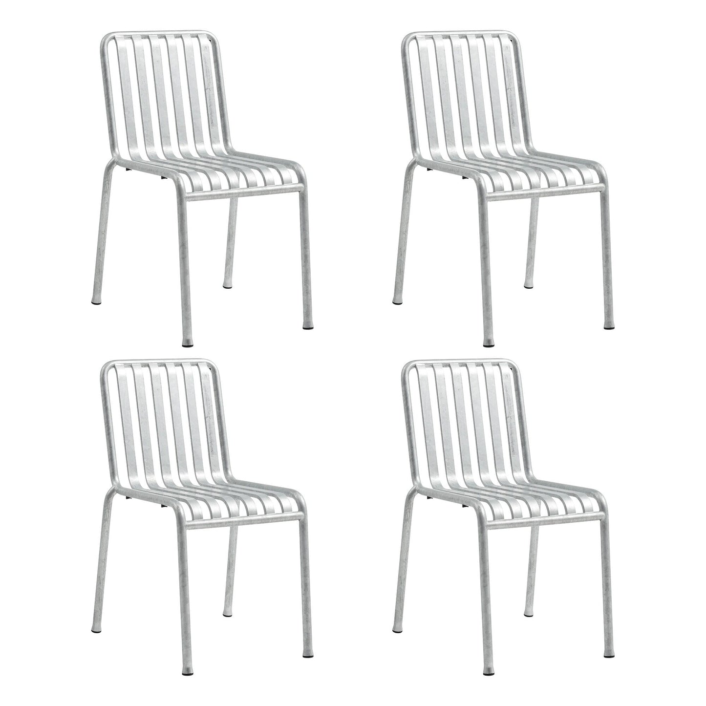 Palissade Gartenstuhl Feuerverzinkt 4er Set