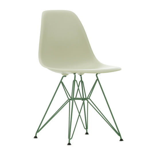 Eames Plastic Side Chair DSR RE Gestell meeresschaum grün Schwarz