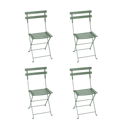 Bistro Metall Klappstuhl 4er Set Kaktus