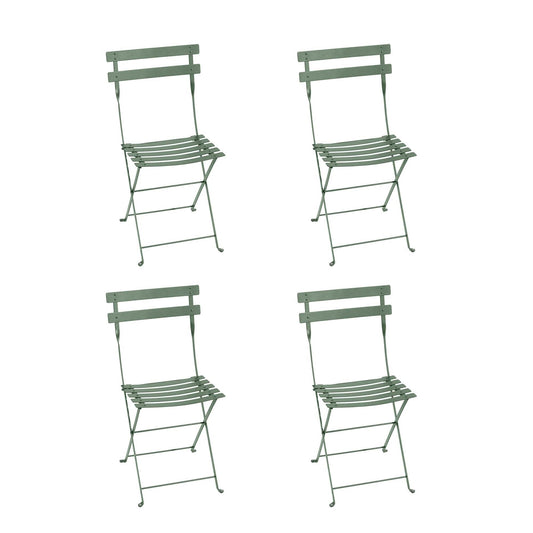 Bistro Metall Klappstuhl 4er Set Kaktus