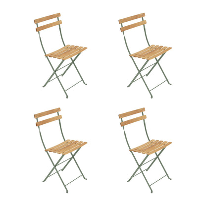 Bistro Naturel Klappstuhl 4er Set Natur