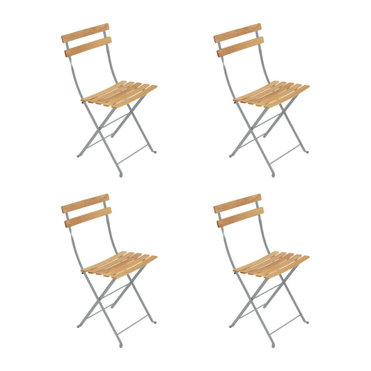 Bistro Naturel Klappstuhl 4er Set Natur