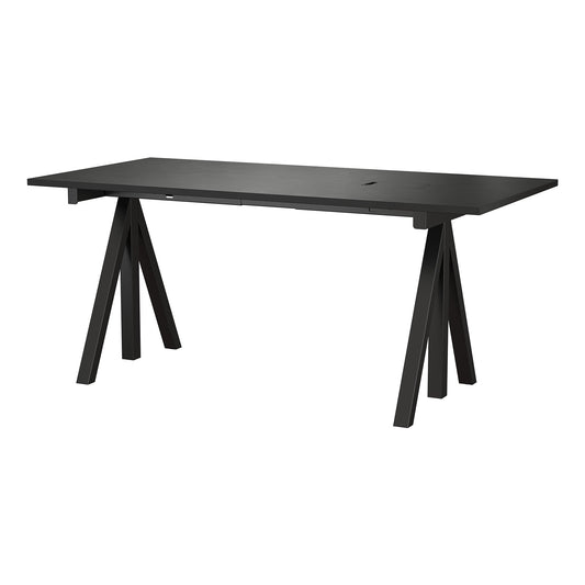 String Works Schreibtisch Gestell schwarz Schwarz