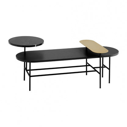 Palette JH7 Beistelltisch Schwarz