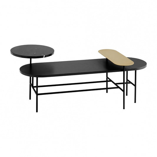 Palette JH7 Beistelltisch Schwarz