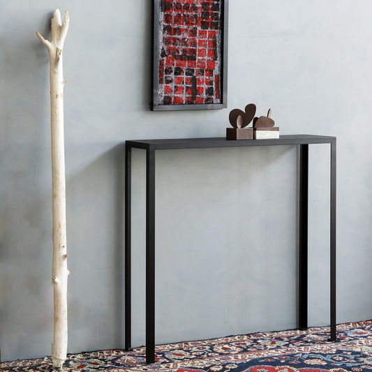 Slim Konsolentisch H 100cm Schwarz