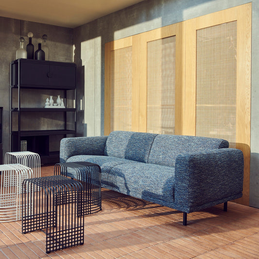 Drop Hocker LxBxH 39,8x41,8x44,4cm Weiß