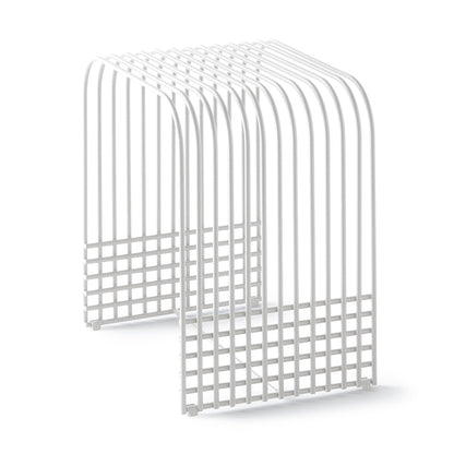 Drop Hocker LxBxH 30,8x41,8x44,4cm Weiß