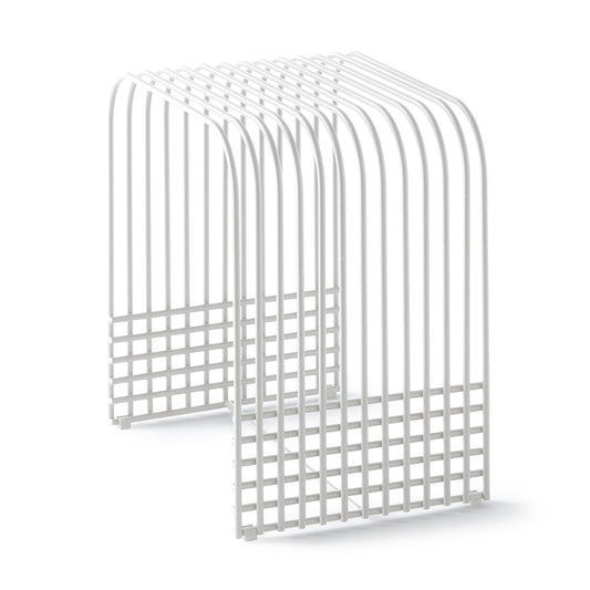 Drop Hocker LxBxH 30,8x41,8x44,4cm Weiß