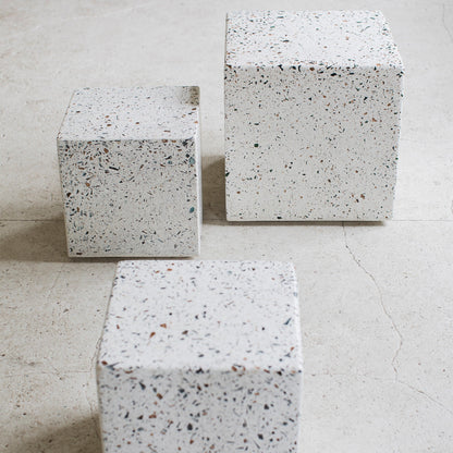 Pawn Terrazzo Beistelltisch 30x40cm Natur