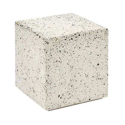 Pawn Terrazzo Beistelltisch 40x40cm Natur
