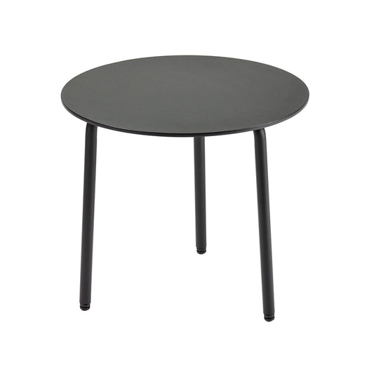 August Lounge Beistelltisch Ø 40cm Schwarz