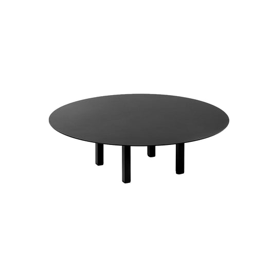 01 Couchtisch Ø 68cm Schwarz