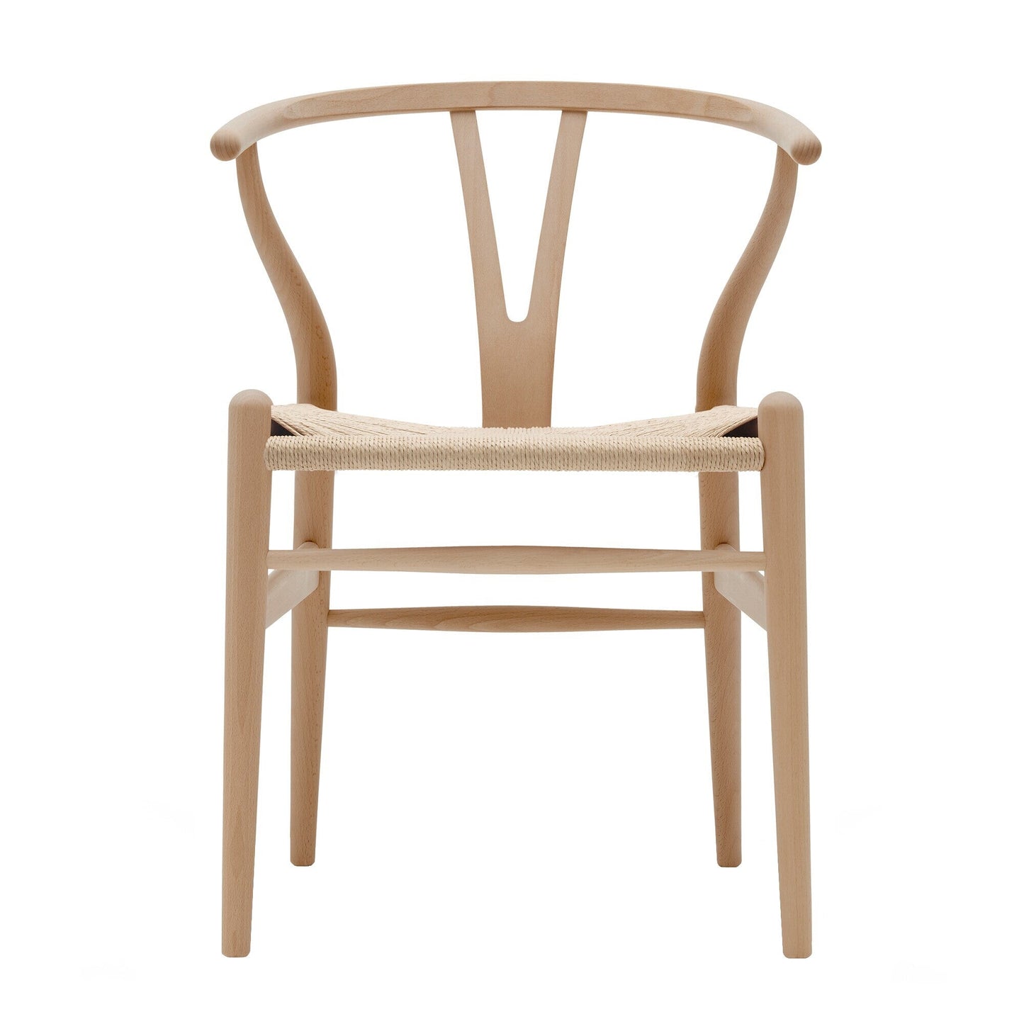 CH24 Wishbone Chair Gestell Buche Natur
