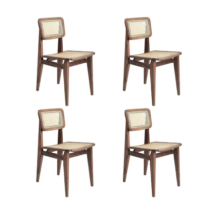 C-Chair All French Cane Stuhl 4er Set