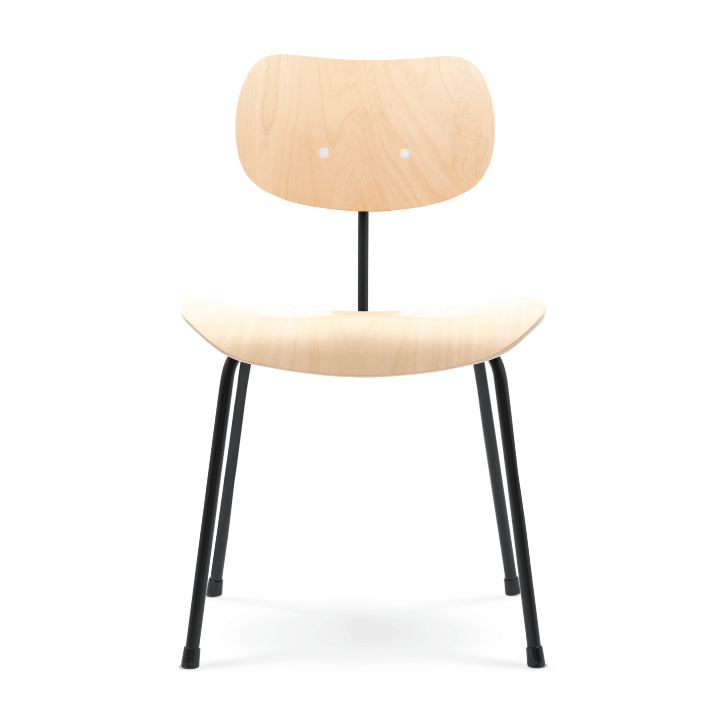 Eiermann Stuhl SE 68 Gestell Schwarz Schwarz