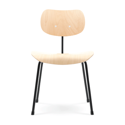 Eiermann Stuhl SE 68 Gestell Schwarz Schwarz