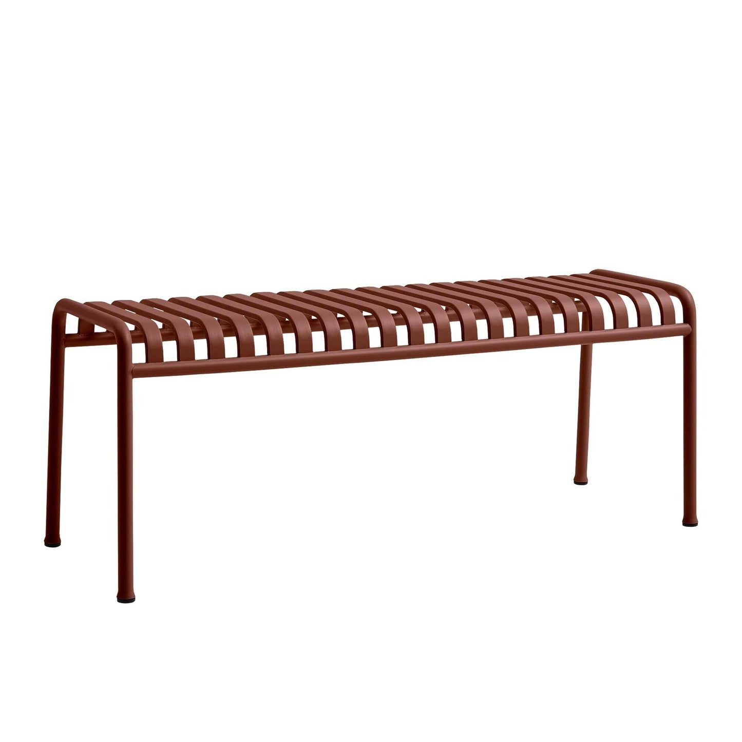 Palissade Gartenbank Weiß