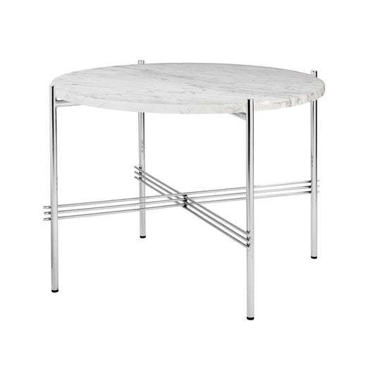 TS Couchtisch Ø 55cm Weiß