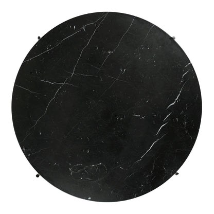 TS Couchtisch Ø 80cm Schwarz