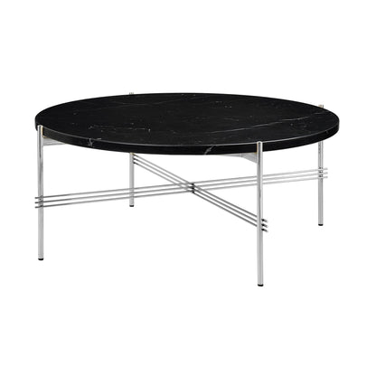 TS Couchtisch Ø 80cm Schwarz