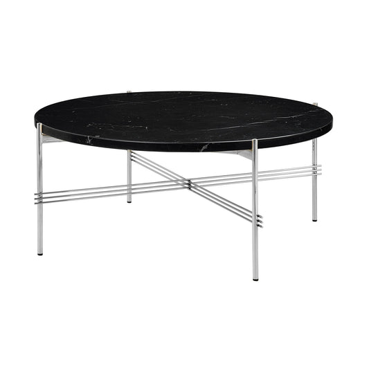 TS Couchtisch Ø 80cm Schwarz