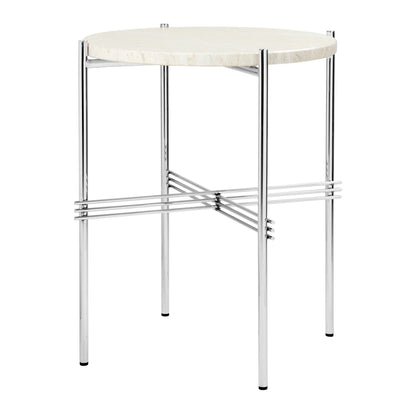 TS Beistelltisch Marmor Ø40cm Schwarz