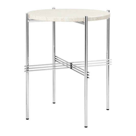 TS Beistelltisch Marmor Ø40cm Schwarz