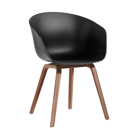 About a Chair AAC 22 2.0 Armlehnstuhl Nussbaum Schwarz