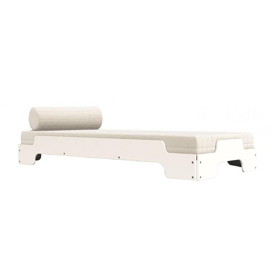 Stapelliege Komfort 90x200cm Weiß