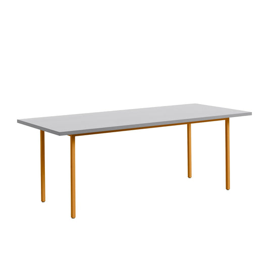 Two-Colour Esstisch 200x90x74cm Hellgrau