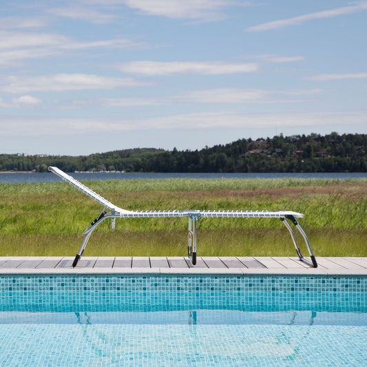 Fiam Amigo XXL Sonnenliege Weiß