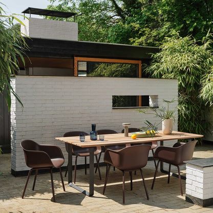 Fiber Gartenarmlehnstuhl