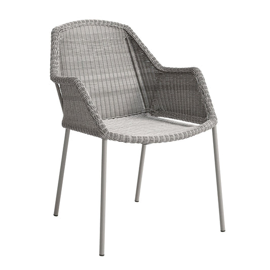 Breeze Gartenarmlehnstuhl Taupe
