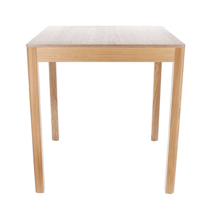 Schäl Tisch 70x70cm Weiß