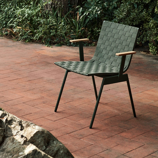 Ville AV34 Garten Armlehnstuhl Bronze green