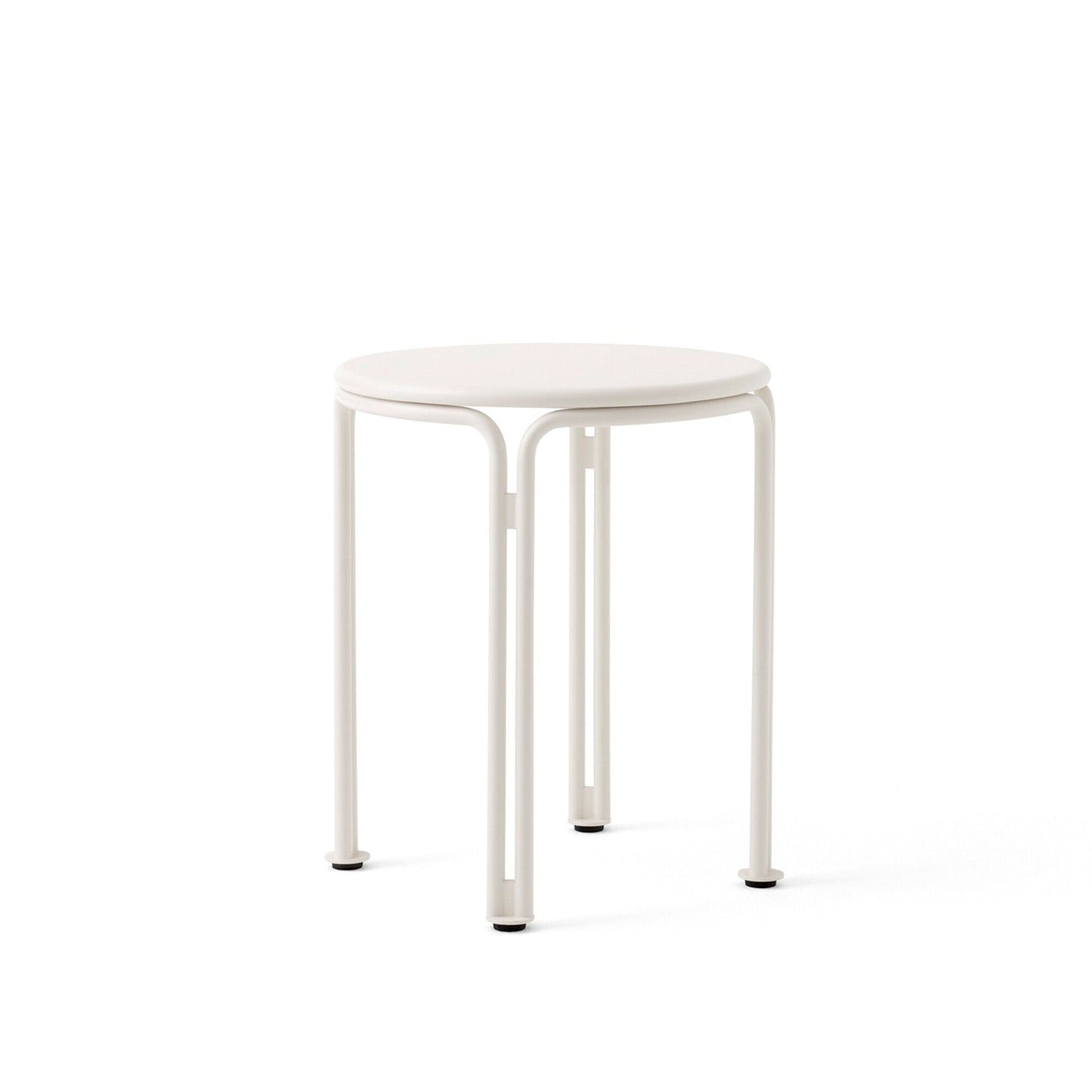 Thorvald SC102 Garten Beistelltisch Weiß