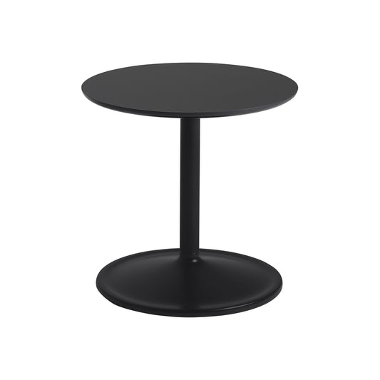 Soft Beistelltisch H 40cm Ø 41cm Schwarz