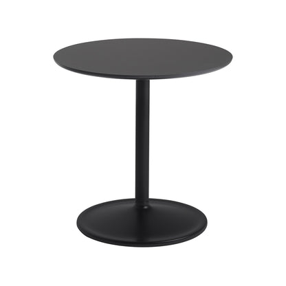 Soft Beistelltisch H 48cm Ø 48cm Schwarz