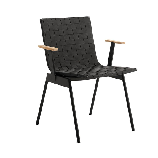 Ville AV34 Garten Armlehnstuhl Warm black